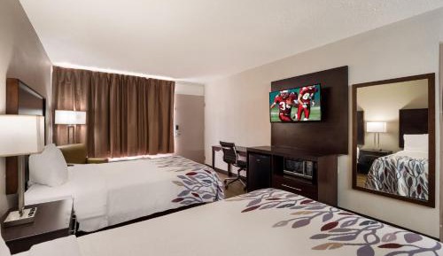 Deluxe Double Room with Two Double Beds Smoke Free