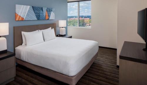 One-Bedroom King Suite with Sofa Bed, Kitchen and Roll-In Shower - Disability Access