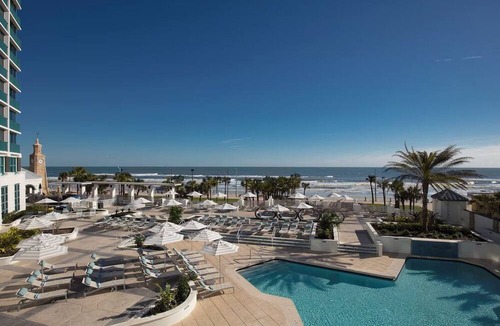 Brush - Stewarts Apartment | Pet-friendly Property with Outdoor Pool, Walk to Daytona Beach!