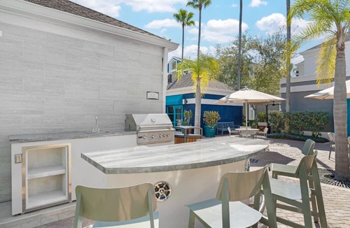 Florida Central Atlantic Coast Hotel | Convenient 2BR Suite with Full Kitchen, Pool, Close To Disney's Boardwalk!
