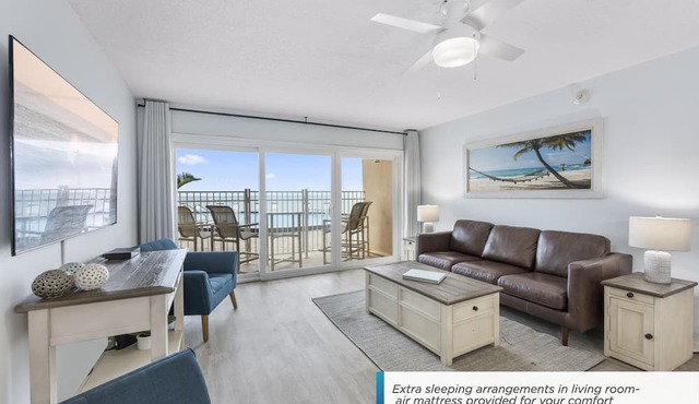 Perfect for Families - Oceanfront Ground Floor Condo w/Large Heated Pool! 🏖️